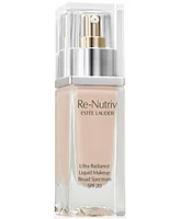 Estee Lauder Re-Nutriv Ultra Radiance Liquid Foundation Spf 20