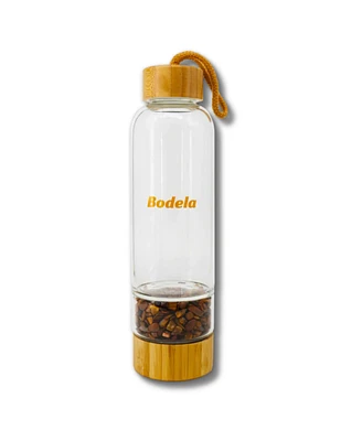 Bodela Tiger Eye Glass Water Bottle