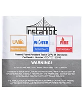 InstaHibit 1 Pack Side Wall for 10x15 Ft Ez Pop Up Canopy Tent UV50+ Shelter Sun