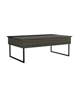 Fm Furniture Chester elevating coffee table in melamine with internal storage