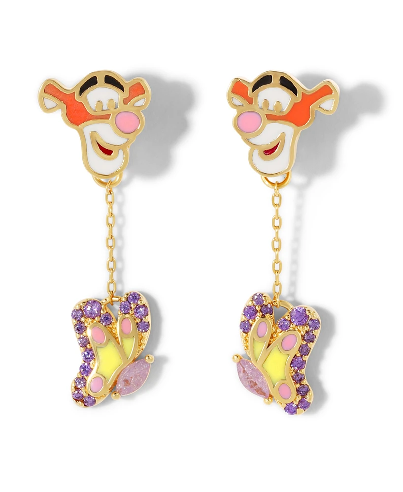 Girls Crew Disney Winnie the Pooh Tigger Dangle Earrings