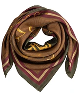 Lauren Ralph Lauren Belting Motif and Glenplaid Square Scarf