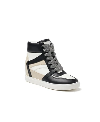 BCBGeneration Women's Jansy High-Top Wedge Sneakers