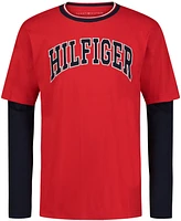 Tommy Hilfiger Little Boys Motif Long Sleeve Tee