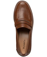 Style & Co Women's Wandaa Slip-On Lug Loafer Flats, Created for Macy's