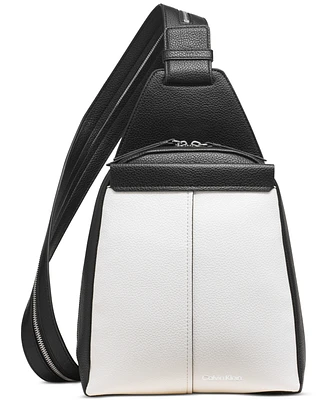 Calvin Klein Millie Colorblock Convertible Sling Backpack