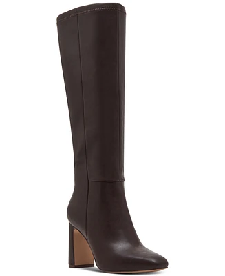 Madden Girl Wisee Block-Heel Knee-High Dress Boots