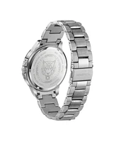 Plein Sport Men's City Rush 3 Hand Date Quartz Stainless Steel Bracelet 45mm