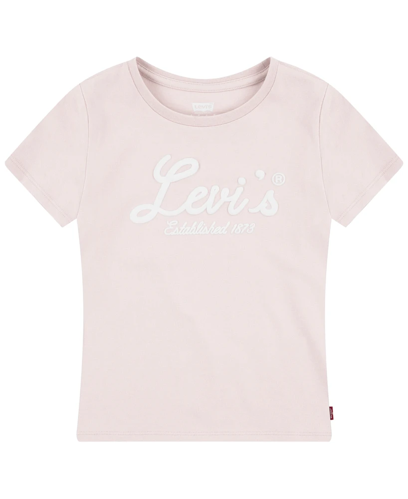 Levi's Big Girls Script Logo Graphic T-Shirt