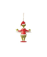 Jim Shore Grinch Holding Merry Christmas Banner Ornament