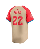 Nike Men's Juan Soto Cream American League 2024 Mlb All-Star Game Limited Player Jersey