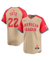 Nike Men's Juan Soto Cream American League 2024 Mlb All-Star Game Limited Player Jersey