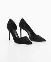 Mango Women's Asymmetrical Heeled Shoes