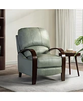 Alex Genuine Leather Manual Recliner
