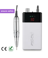 Byootique Portable Rechargeable Electric Nail Drill Machine Kit Art File Manicure Pedicure