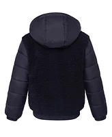 Rokka&Rolla Big Boys Boys Sherpa Jacket 4-18