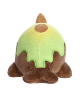 Aurora Small Avocado Nomwhal Tasty Peach Enchanting Plush Toy Brown 7"