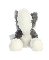 Aurora Medium Shadow Flopsie Adorable Plush Toy Gray 12"