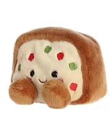 Aurora Mini Fran Fruit Cake Palm Pals Festive Plush Toy Brown 4"