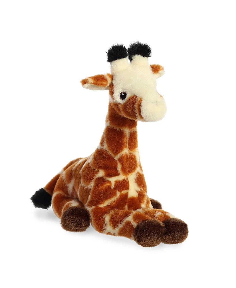 Aurora Small Giraffe Eco Nation Eco-Friendly Plush Toy Orange 8.5"