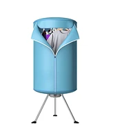 Costway Electric Portable Ventless Laundry Dryer, Folding Drying Machine Heater