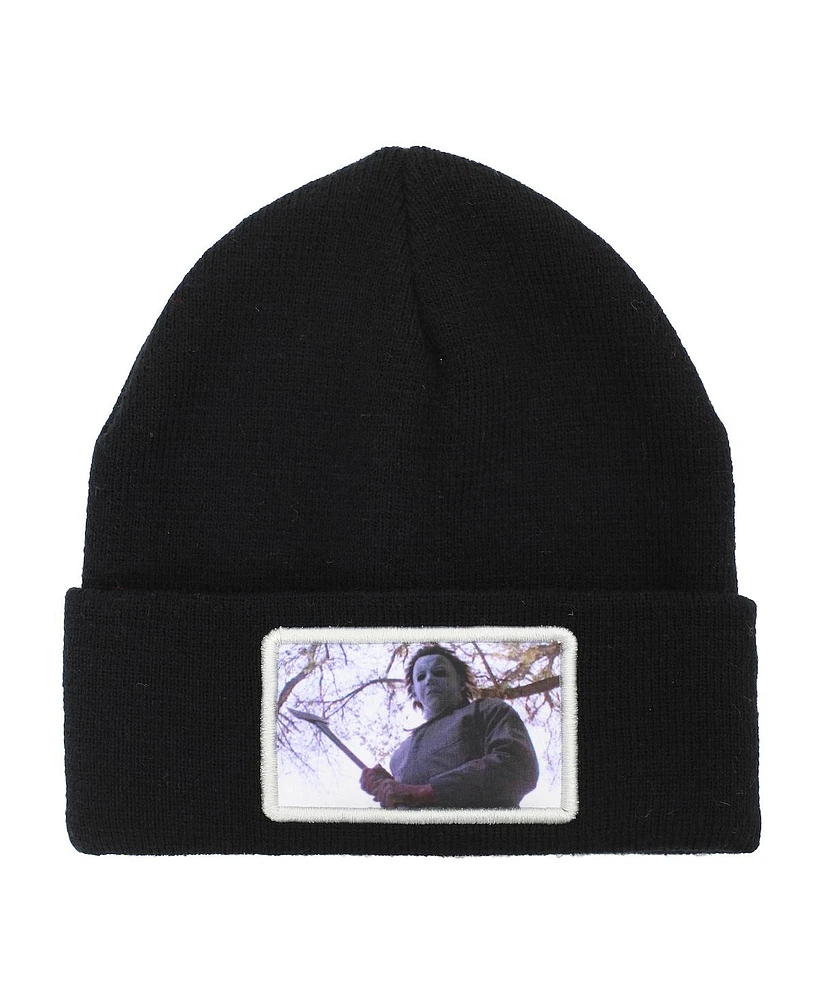 Halloween Men's 6 Michael Myers Screenshot Adult Cuffed Beanie