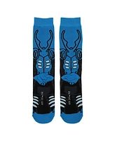 Justice League Men's Of America Nightwing Animigos Crew Socks