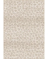 Orian Skins Snow Leopard 5'3"x7'6" Area Rug