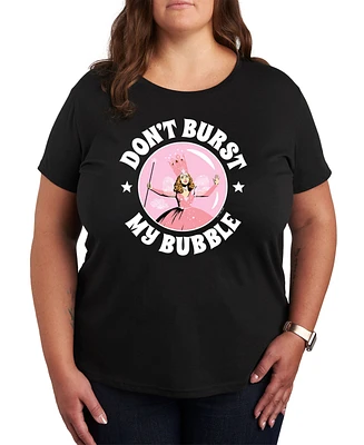 Hybrid Apparel Trendy Wizard of Oz Bubble Plus Graphic T-shirt