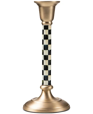 Mackenzie-Childs Courtly Check Small Candlestick