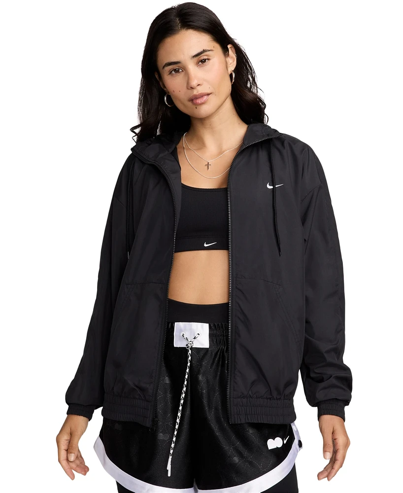 Nike Women's Sportswear Classic Zip-Front Hooded Jacket