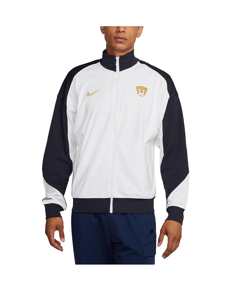 Nike Men's White Pumas 2024 Academy Pro Anthem Full-Zip Jacket