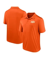 Fanatics Men's Orange Oklahoma State Cowboys Left Side Block Polo Shirt