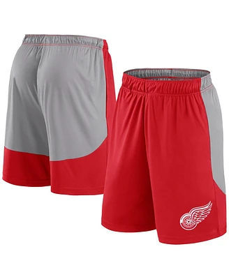 Fanatics Men's Red Detroit Wings Go Hard Shorts