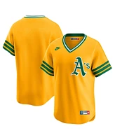 Nike Men's Gold Oakland Athletics Cooperstown Collection Limited Jersey