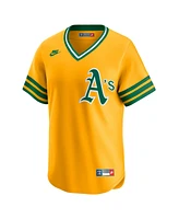 Nike Men's Gold Oakland Athletics Cooperstown Collection Limited Jersey