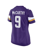 Nike Women's J.j. McCarthy Purple Minnesota Vikings 2024 Nfl Draft First Round Pick Player Game Jersey