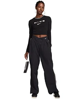 Nike Women's Sportswear Chill Knit Slim Logo Cropped T-Shirt