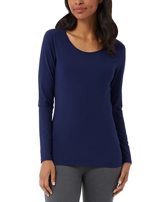 32 Degrees Women's Long-Sleeve Scoop-Neck Top