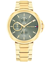 Tommy Hilfiger Women's Quartz Gold Ionic Plated Steel Watch 38mm