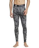 adidas Men's Tech-Fit Camouflage Training Tights