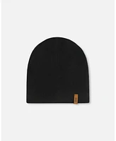 Deux par Kids Unisex Mid-Season Jersey Hat Black - Toddler|Child