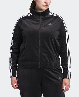 Adidas Plus Y2K Glam Velour Training Jacket