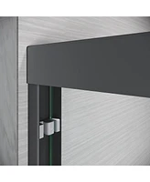 Streamdale Furniture Premium Double Sliding Shower Door Durable, Smooth, Safe & Adjustable