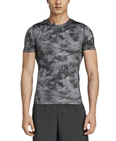 adidas Men's Tech-Fit Camouflage Training T-Shirt