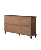 Hulala Home Oswaldo Traditional 58'' Wide Sideboard with 3 Drawer