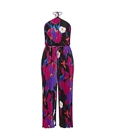 City Chic Women's Kira Print Jumpsuit