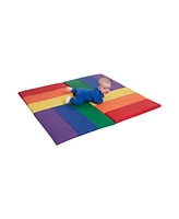 ECR4Kids SoftZone Turning Tiles Activity Mat, Assorted