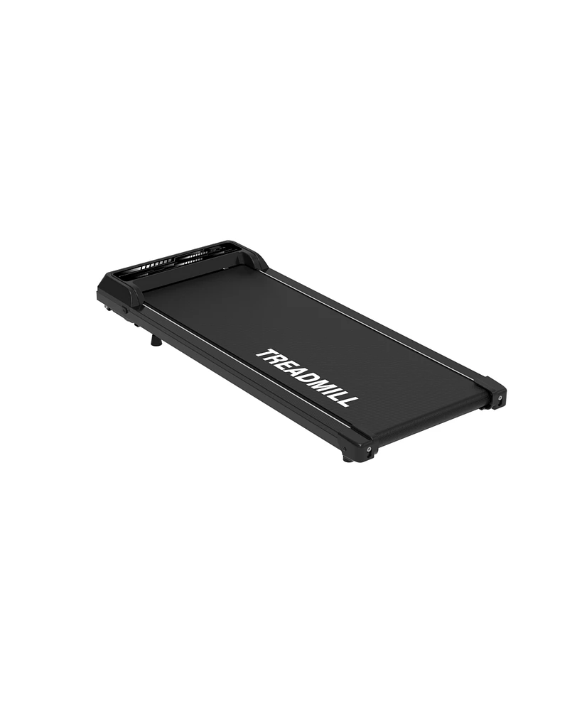 Redliro Walking Treadmill Under Desk Portable Walking Pad 265LBS 2.25HP for Home Office, Black