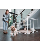 Clearly Loved Pets 36" Tall Medium Lucidium Pet Pen